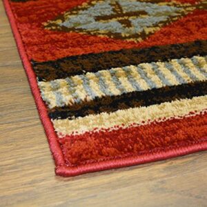 Mayberry Rugs area rug, 5'3"x7'3", Red