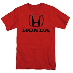 honda auto logo red t shirt & stickers (large)