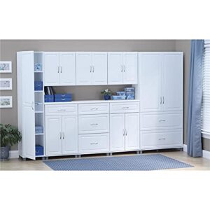 SystemBuild Kendall 36" Utility Storage Cabinet - White