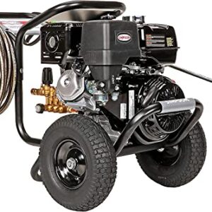 SIMPSON Cleaning PS4240 PowerShot 4200 PSI Gas Pressure Washer, 4.0 GPM, Honda GX390 Engine, Includes Spray Gun, 5 QC Nozzle Tips, 3/8-inch x 50-foot Monster Hose, (49-State)