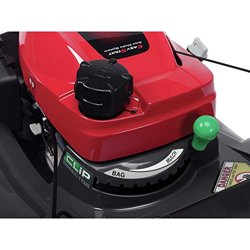 Honda 664140 HRX217HZA GCV200 Versamow System 4-in-1 21 in. Walk Behind Mower with Clip Director, MicroCut Twin Blades, Roto-Stop (BSS) and Electric Start