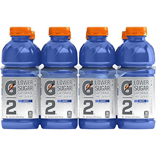 Gatorade G2, Grape, 20oz (Pack of 8)