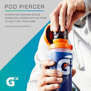 Gatorade Gx Hydration System, Non-Slip Gx Squeeze Bottles & Gx Sports Drink Concentrate Pods Black