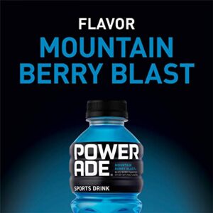 POWERADE, Electrolyte Enhanced Sports Drinks w/ vitamins, Mountain Berry Blast, 20 fl oz (pack of 8)