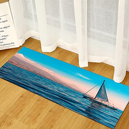 Kitchen Anti-Slip Carpet Floor Mats for Living Room Bathroom Mat Rugs Printed Doormat Home Decor Mat Kitchen Rug A3 60x180cm