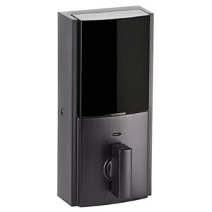 Kwikset Obsidian Keyless Touchscreen Electronic Deadbolt in Venetian Bronze