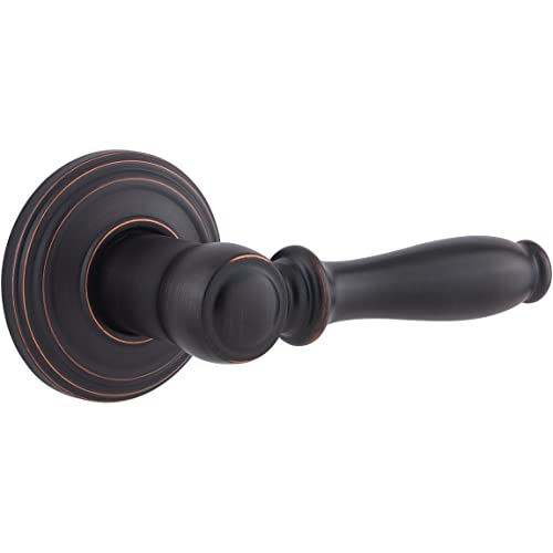 Kwikset Ashfield Hall/Closet Lever with Microban Antimicrobial Protection in Venetian Bronze