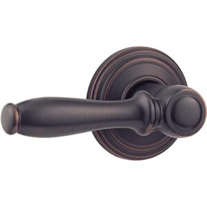 Kwikset Ashfield Hall/Closet Lever with Microban Antimicrobial Protection in Venetian Bronze