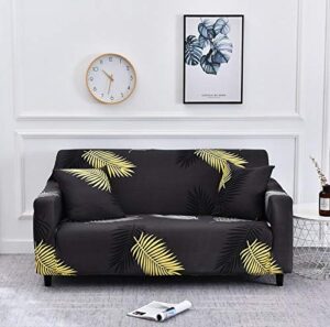 geometric/flower printed sofa covers stretch for living room couch cover elastic slipcovers home decoration a9 2 seater