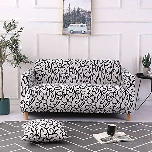 Geometric/Flower Printed Sofa Covers Stretch for Living Room Couch Cover Elastic slipcovers Home Decoration A9 2 Seater