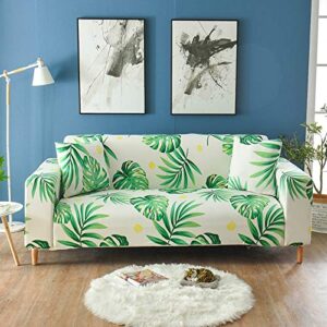 New Abstract Living Room Sofa Cover Elastic Stretch Cover Corner Sofa Cover 1/2/3/4 seat Home Decoration Sofa Cover A4 4 Seater