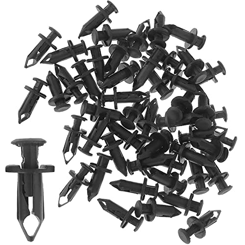 Plastic Fender Clips Body Rivets Replacement for Honda Rancher Foreman Rubicon Rincon TRX680 TRX650 (50-Pack)