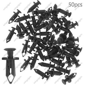 Plastic Fender Clips Body Rivets Replacement for Honda Rancher Foreman Rubicon Rincon TRX680 TRX650 (50-Pack)