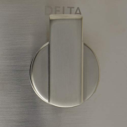 Delta Faucet Modern 6-Setting Integrated Shower Diverter Trim Kit for Delta Shower Systems, Stainless T27967-SS (Valve Not Included)