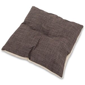 Pet Tent-Soft Bed for Dog and Cat by Best Pet Supplies - Brown Linen, 19" x 19" x H:19"