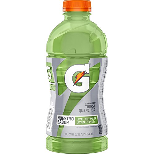 Gatorade Thirst Quencher, Lime Cucumber, 28 oz Bottle