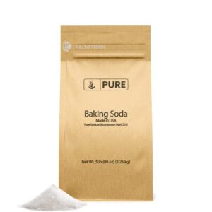 pure original ingredients sodium bicarbonate (baking soda) (5 lb) eco-friendly packaging, always pure, no fillers or additives