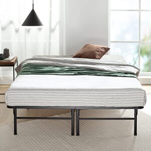 ZINUS SmartBase Heavy Duty Mattress Foundation / 14 Inch Metal Platform Bed Frame / No Box Spring Needed / Sturdy Steel Frame / Underbed Storage, Queen