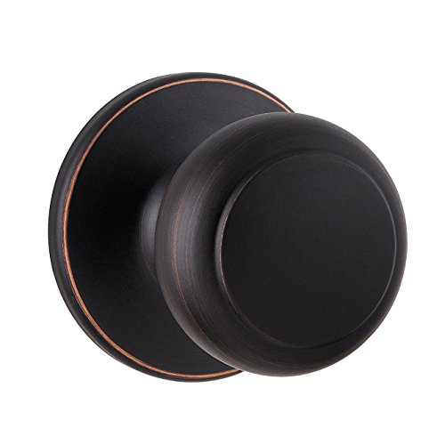 Kwikset 92001-573 Cove Passage Hall/Closet Knob In Venetian Bronze