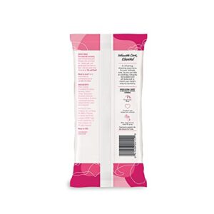 Summer's Eve Sheer Floral Daily Refreshing Feminine Wipes, Removes Odor, pH balanced, 32 Count, 4 Pack