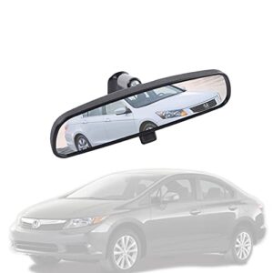 genuine honda rear view mirror, day/night mirror, interior rear view mirror rearview mirror compatible with 1998-2013 accord, 2006-2011 civic, 2000-2004 odyssey, 2002-2008 pilot, insight cr-z
