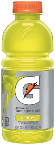 Gatorade Sports Drink, Lemon Lime, 20oz 4pk Bottles