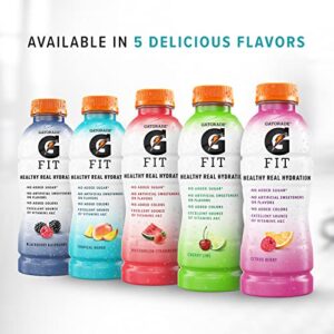 Gatorade Fit Electrolyte Beverage, Healthy Real Hydration, Citrus Berry, 16.9.oz Bottles (12 Pack)
