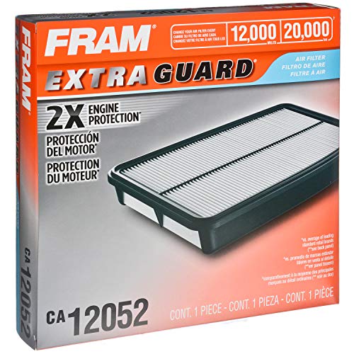 FRAM Extra Guard Engine Air Filter Replacement, Easy Install w/ Advanced Engine Protection and Optimal Performance, CA12052 for Select Honda Vehicles