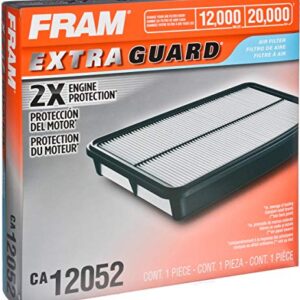 FRAM Extra Guard Engine Air Filter Replacement, Easy Install w/ Advanced Engine Protection and Optimal Performance, CA12052 for Select Honda Vehicles