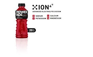 POWERADE, Electrolyte Enhanced Sports Drinks w/ Vitamins, Fruit Punch, 20 Fl Oz (Pack of 8)