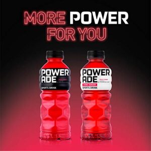 POWERADE, Electrolyte Enhanced Sports Drinks w/ Vitamins, Fruit Punch, 20 Fl Oz (Pack of 8)