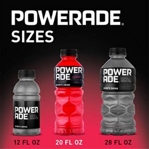 POWERADE, Electrolyte Enhanced Sports Drinks w/ Vitamins, Fruit Punch, 20 Fl Oz (Pack of 8)