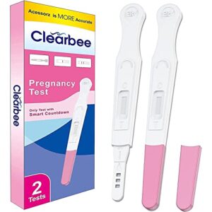 acessorz fake prank joke pregnancy test always positive – april fool’s day practical joke, prank, gag, false pregancy test kit, 2 pack pink
