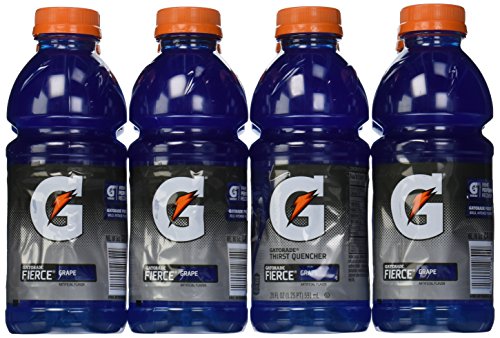 Gatorade Wide Mouth Fierce Grape, 8 ct, 20 oz