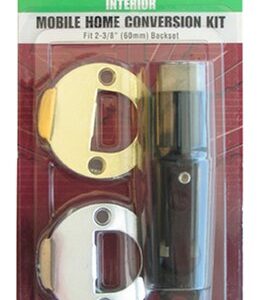 Kwikset 12003 CP PL 7/8RF 3/26 CNV KIT Mobile Home Interior Lock Conversion Kit