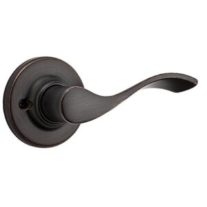 kwikset balboa right-handed half-dummy lever in venetian bronze