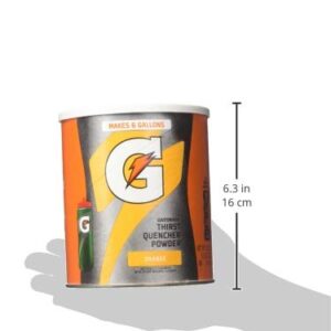 Gatorade Thirst Quencher Drink, Orange, 51 Fluid Ounce Powder, 1 Count