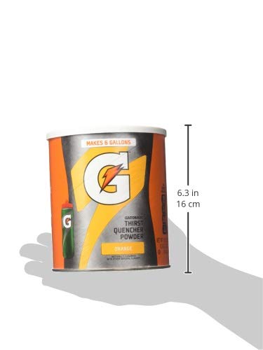 Gatorade Thirst Quencher Drink, Orange, 51 Fluid Ounce Powder, 1 Count