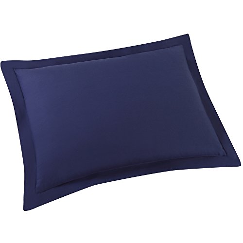 Truly Soft Everyday Reversible Comforter and Shams Mini Set Navy and Light Blue King