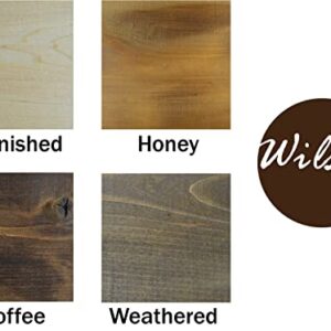 Wilson 8"x 8"x 72" Hand-Hewn Barn Beam Mantel, Rustic Coffee Color Solid Wood Shelf (1 Piece)