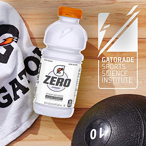 Gatorade G Zero Thirst Quencher, Lemon Lime, 12oz Bottles (6 Pack)