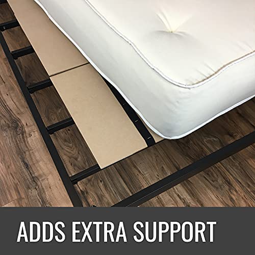 DMI Foldable Box Spring, Bunkie Board, Bed Support Slats for Support to Streamline and Minimize the Bed, No Assembly Needed, Twin Size, 60 x 30