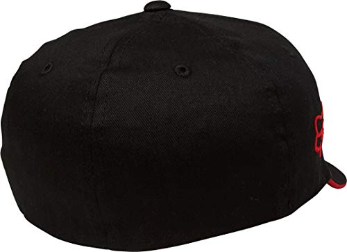 Fox Racing Big Boys' Honda Fanwear Flexfit Hats,One Size,Black