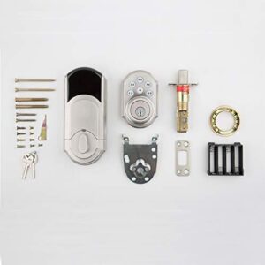 Kwikset 99100-077 SmartCode 910 Z-Wave Plus Deadbolt, P, Lifetime Polished Brass, Z-Wave Plus