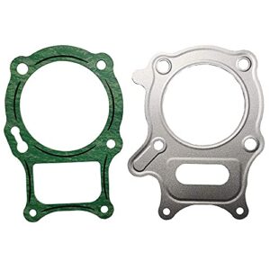 JINFANNIBI Cylinder Piston Ring Gasket Top End Rebuild Kit Compatible for Honda Recon 250 Sportrax 250 TRX250X TRX250EX TRX250TM TRX250TE 1997-2019