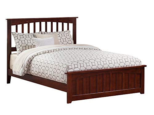 AFI Mission Traditional Bed, Queen, Brown