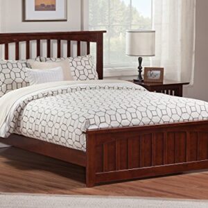 AFI Mission Traditional Bed, Queen, Brown