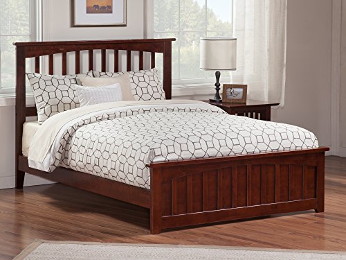 AFI Mission Traditional Bed, Queen, Brown