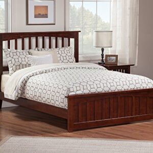 AFI Mission Traditional Bed, Queen, Brown