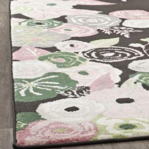Rugs America Onyx & Pink Blooms Transitional Rug Royal Blossom Pink Onyx VA35C 2'0"X4'0" Area Rug